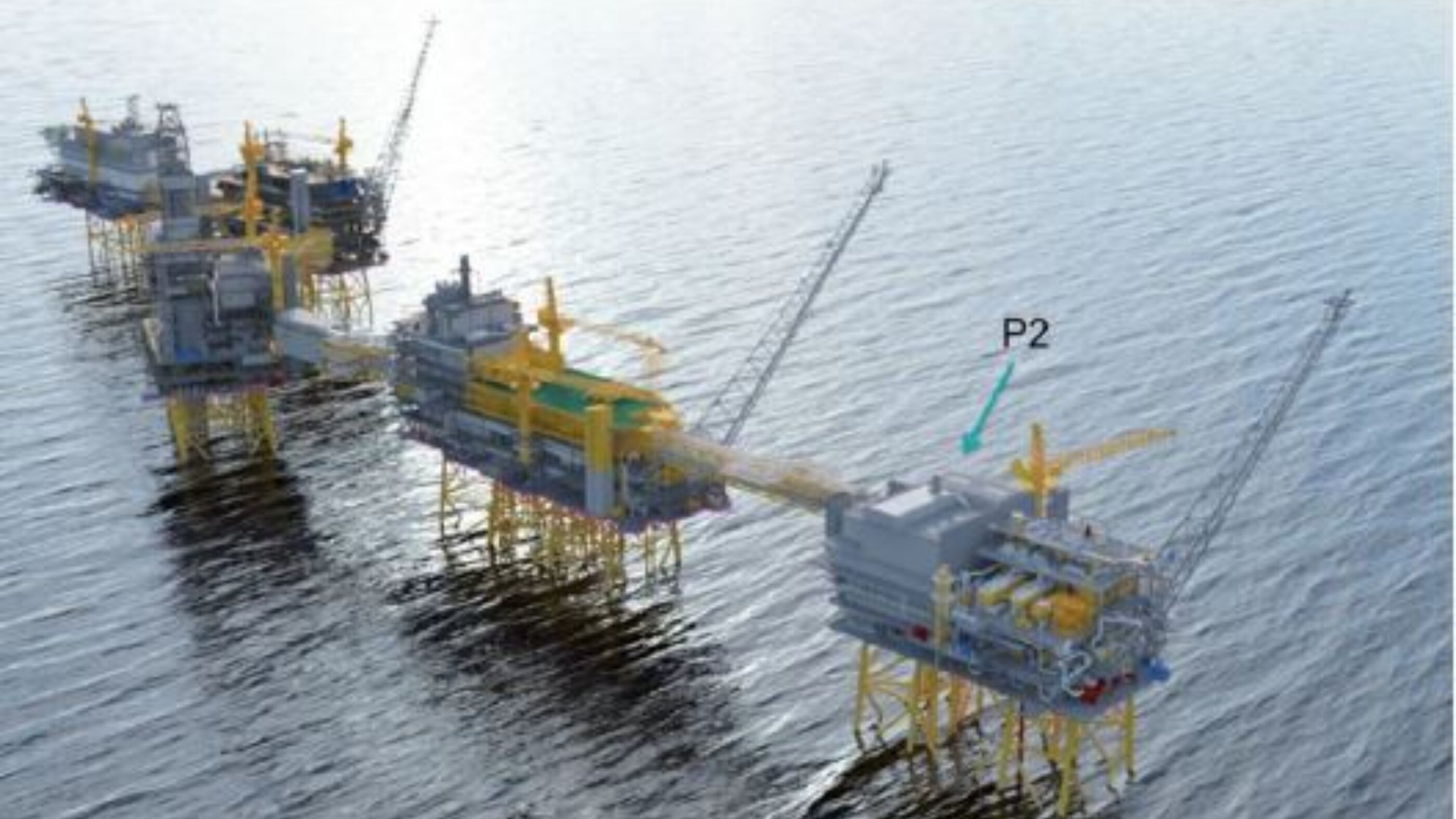 Johan Sverdrup full project sea view incl P2 top view